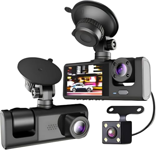 [starrycoo]ドライブレコーダー 車載カメラ フロントカメラ バックカメラ小型 【2025業界改良 HD画質1080P 150超広角】赤外線暗視ライト 駐車監視 動体検知 高速録画 フロントカメラ ドラレコ 車載カメラ取り付け簡単 上書き録画 自動保存 耐熱構造 操作簡単